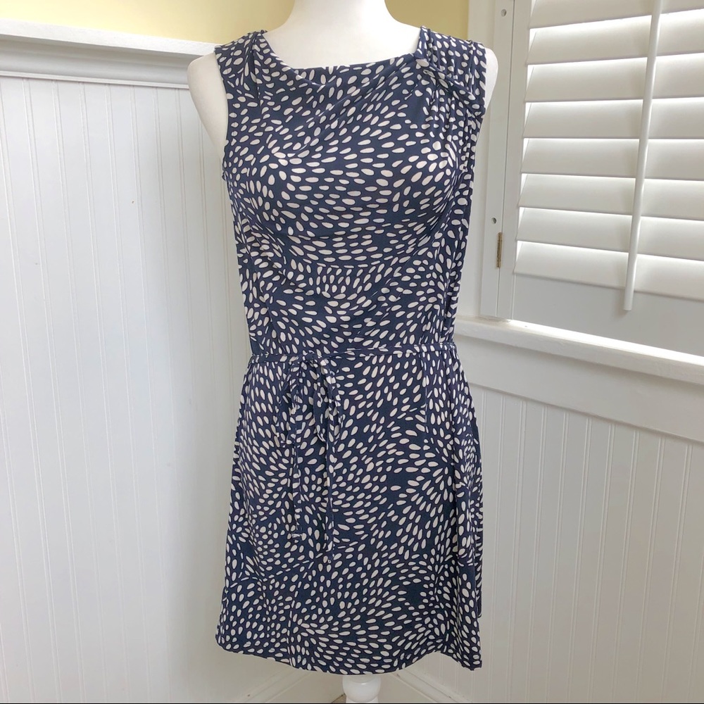 Ann Taylor LOFT Deep Navy Sleeveless Dress - XSP